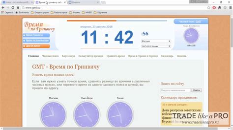 как настроить время gmt но терминалы 4 форекс